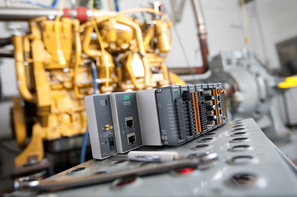 Compact cDAQ in an industrial facility