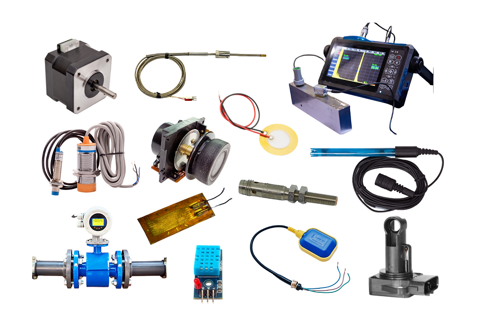 A group of different devices; LVTTL, TTL, 24V industrial, stepper/encoder, etc.