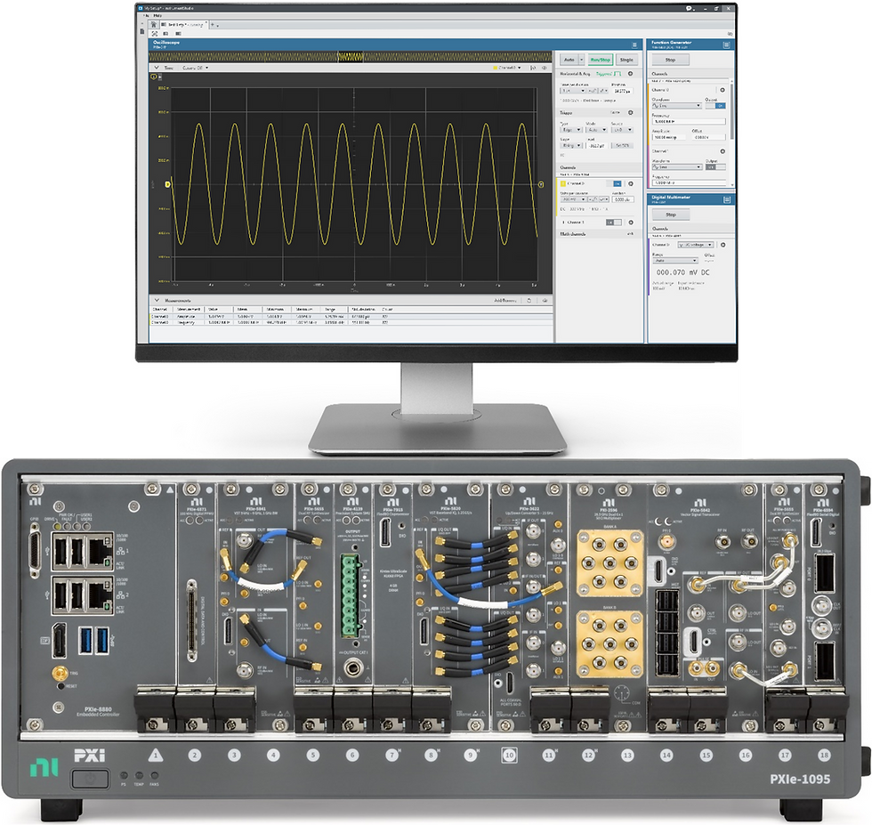 PXI with instrumentstudio