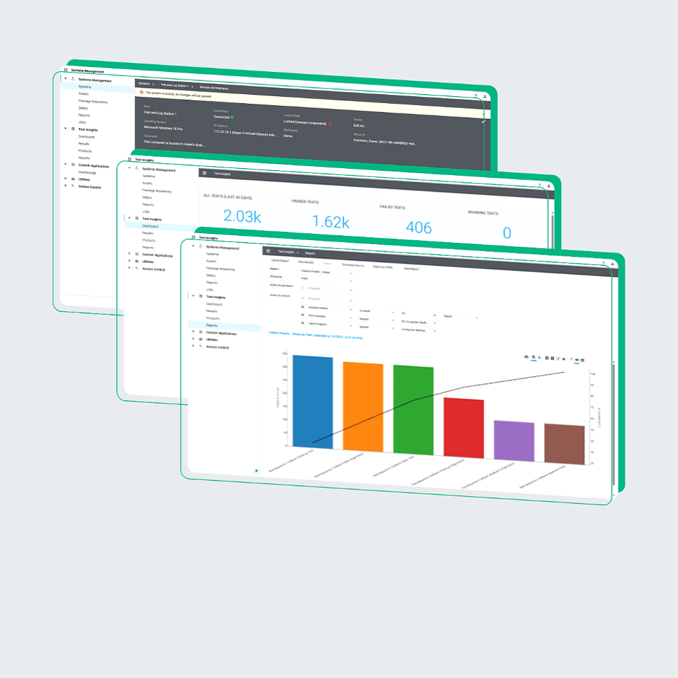 LabVIEW screens