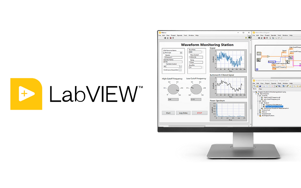 LAbVIEW for test, measurement, and hardware integration