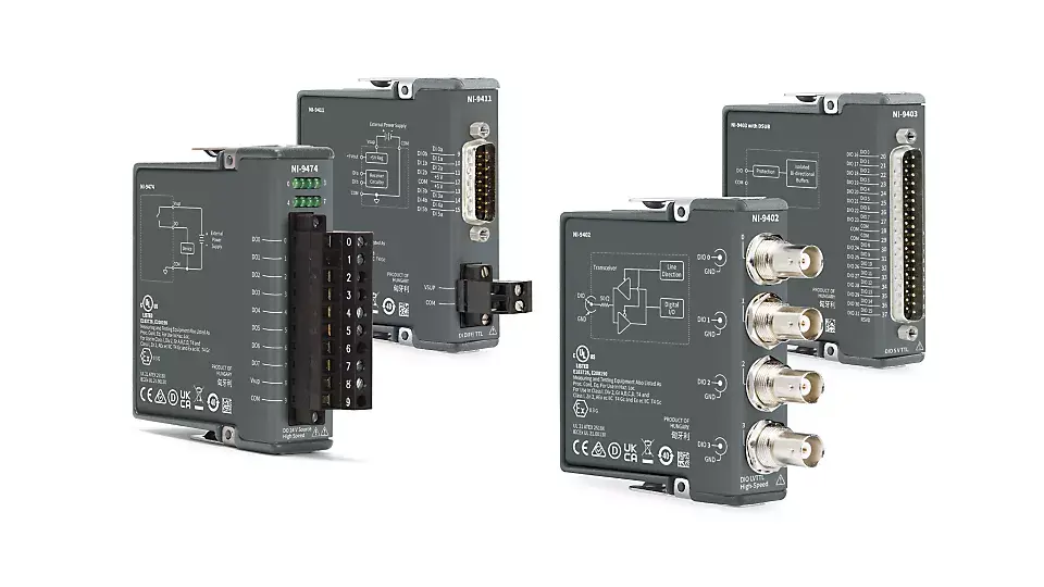 C Series module sfor CompactDAQ and CompactRIO